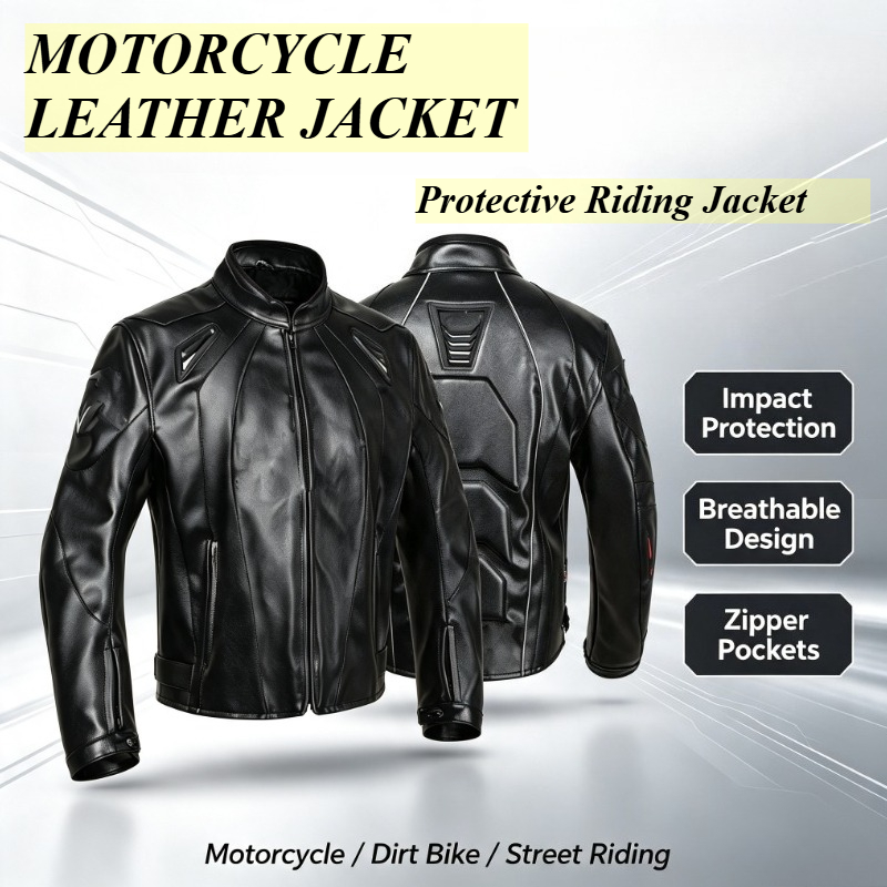Riding Jacket Leather - Tuta da Moto per Corse -