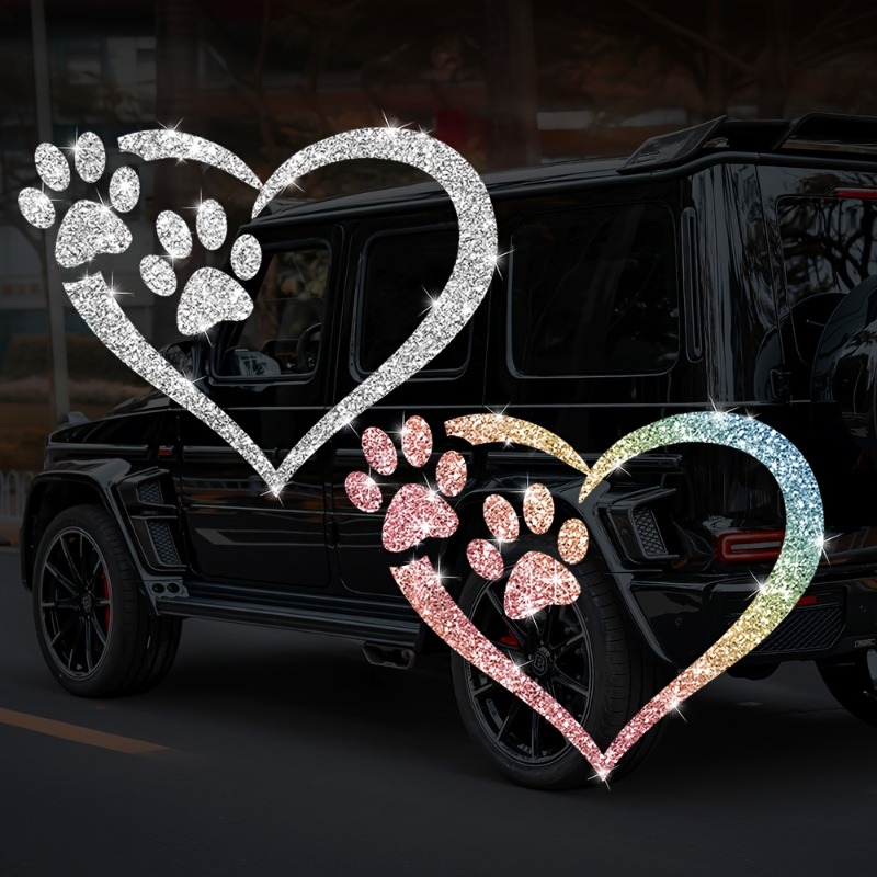Motorcycle Gear For Dogs - 1PC imitazione diamante glitter zampa di