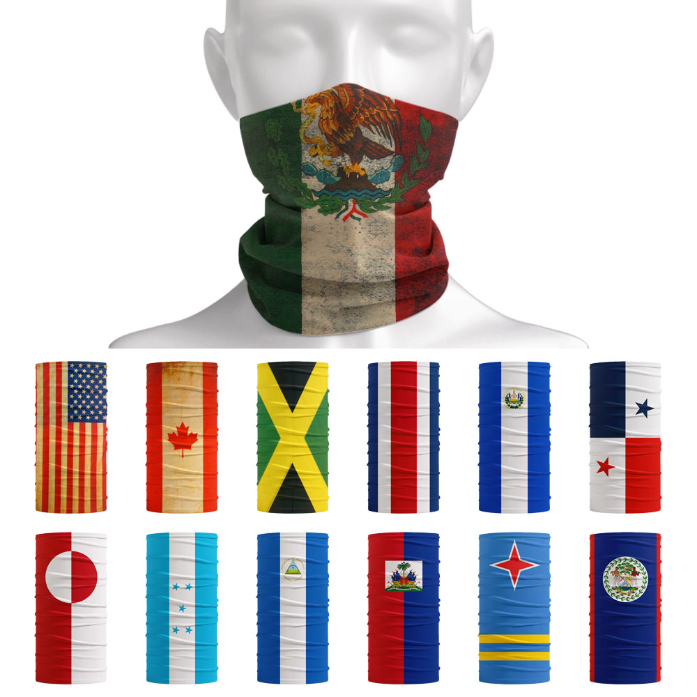 Motorcycle Gear For Men - Bandiera nazionale dell'America del Nord Bandana