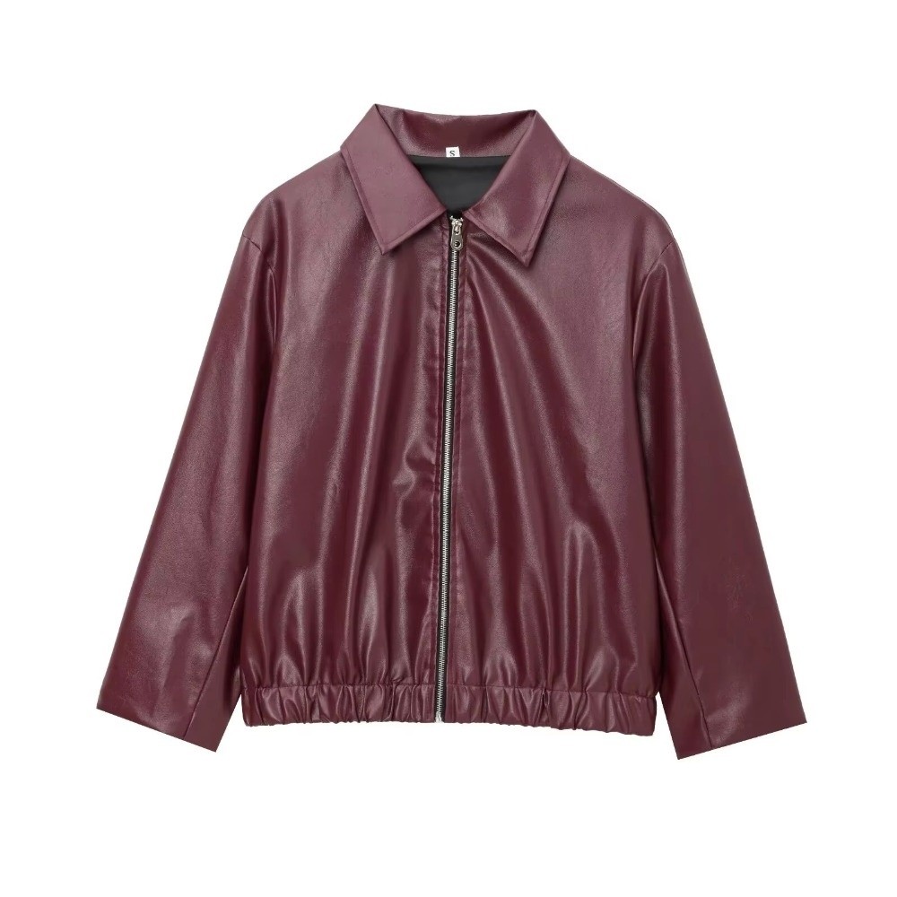 Motorcycle Gear Outfit - Giacca Moto Vintage in Pelle PU