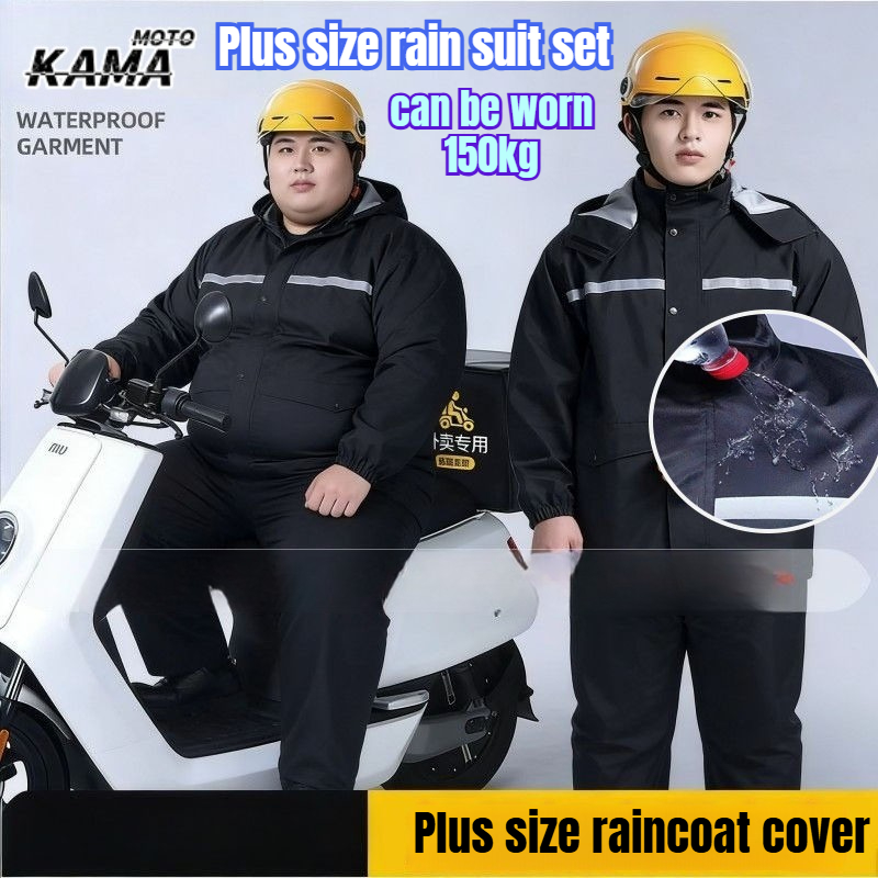 Motorcycle Gear For Men - Completo Impermeabile Riflettente 9XL per Uomo