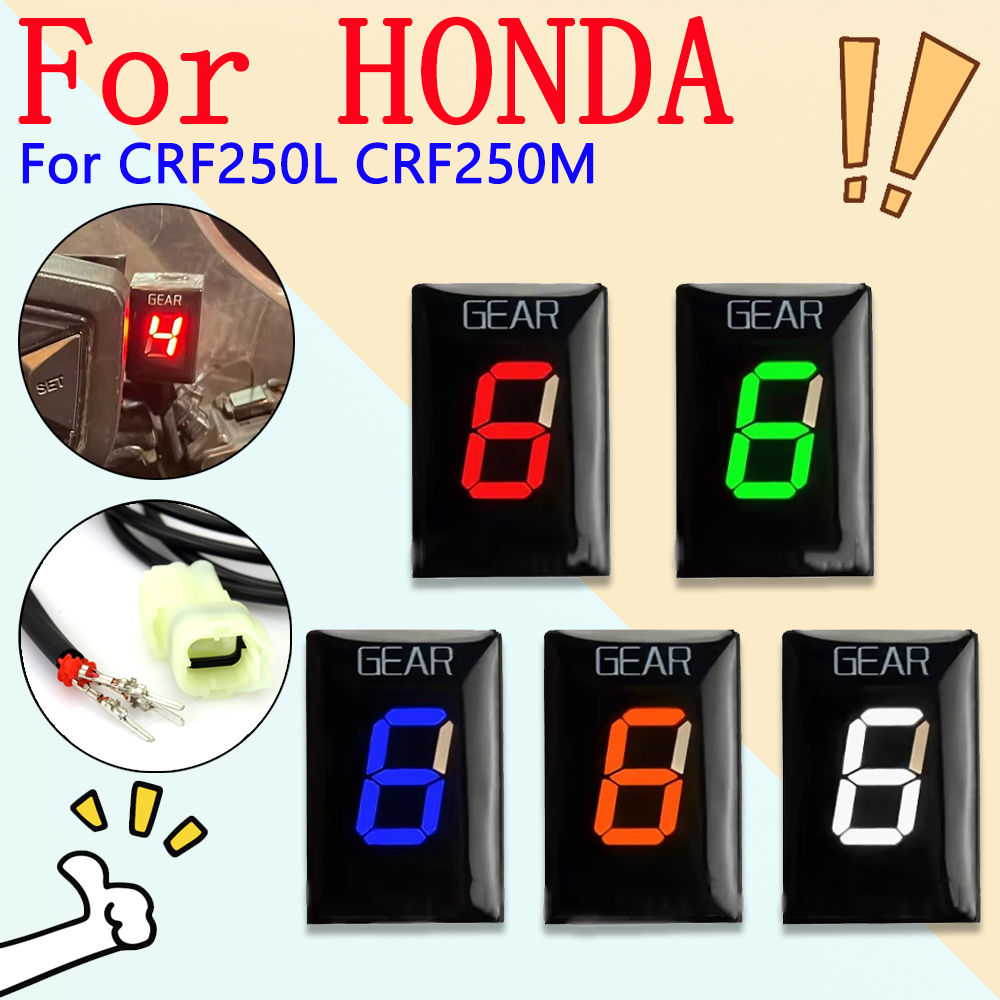 Gear Indicator Display - Accessori moto Indicatore di marcia Misuratore