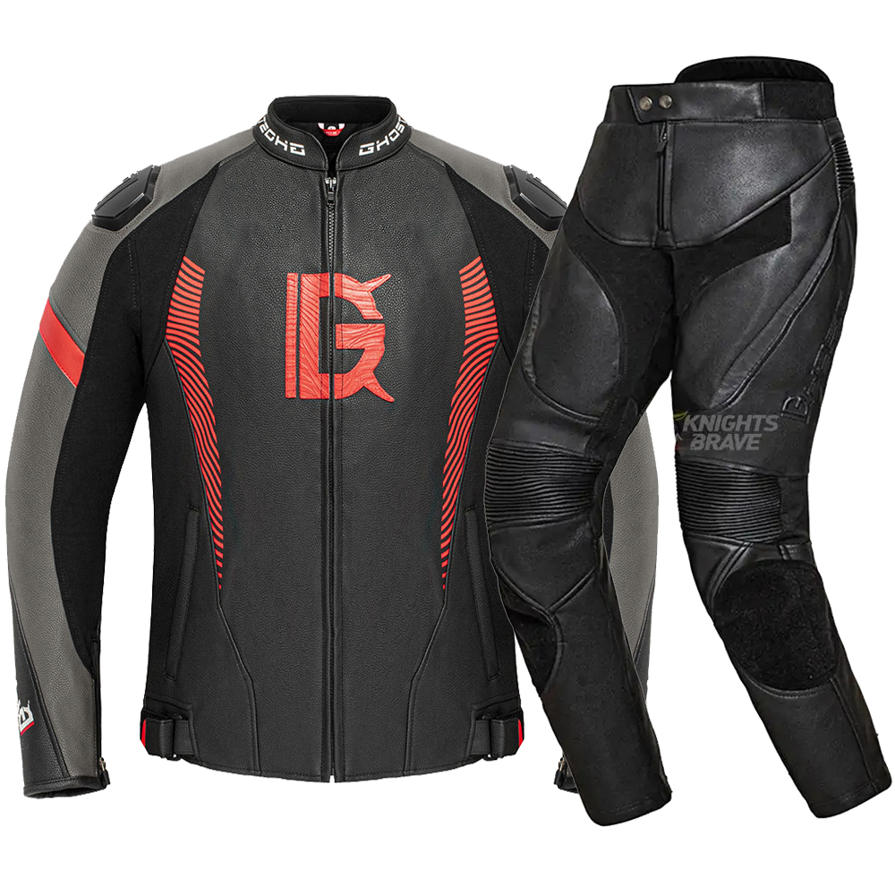 Riding Jacket Leather - Giacca da Moto impermeabile in pelle