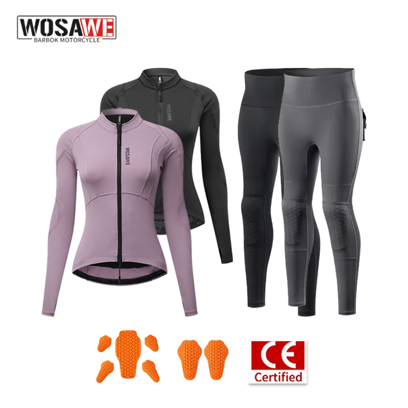 Motorcycle Gear Full Set - WOSAWE Completo da Moto Estivo per