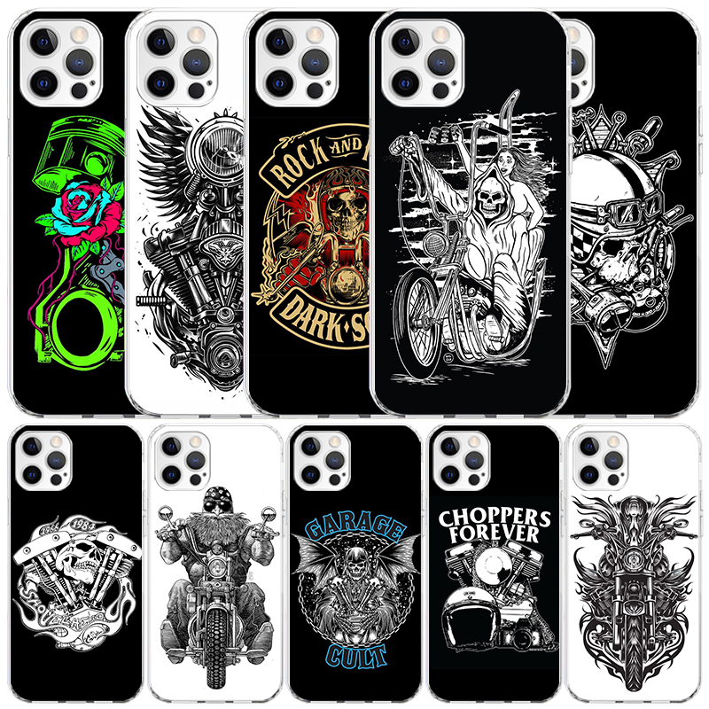 Motorcycle Gear Quotes - Custodia per telefono in TPU morbido