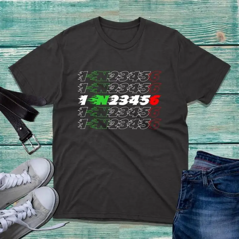 Motorcycle Gear For Men - Maglietta da Motociclista con Scritta 