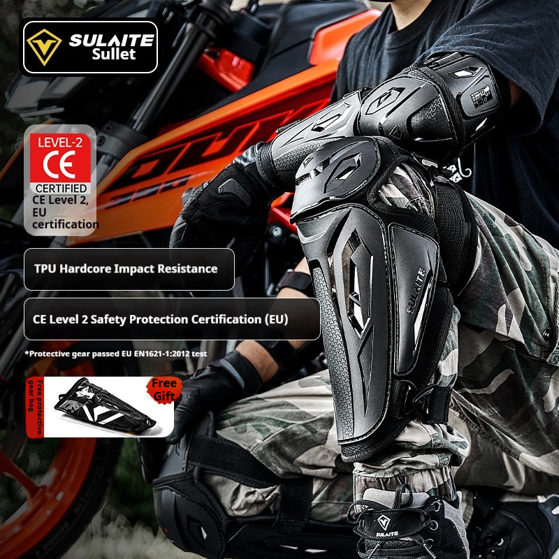 Motorcycle Gear Full Set - SULAITE Set di Protezioni per Ginocchia