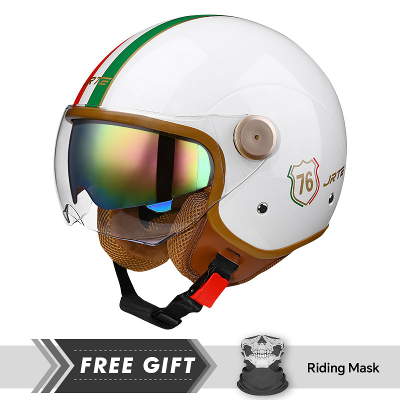 Motorcycle Gear In Store - Casco aperto approvato DOT Caschi da