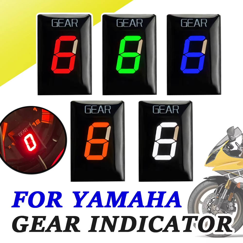 Gear Indicator Display - Per YAMAHA YZF-R1 YZFR1 YZF-R6 YZF-R6S