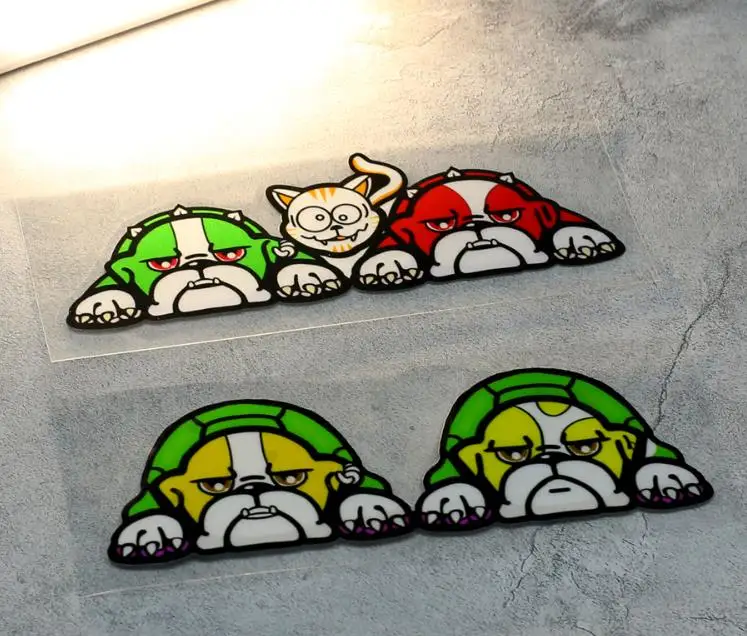 Motorcycle Gear For Dogs - MotoGP Mugello Turtle Rossi Racing Adesivo