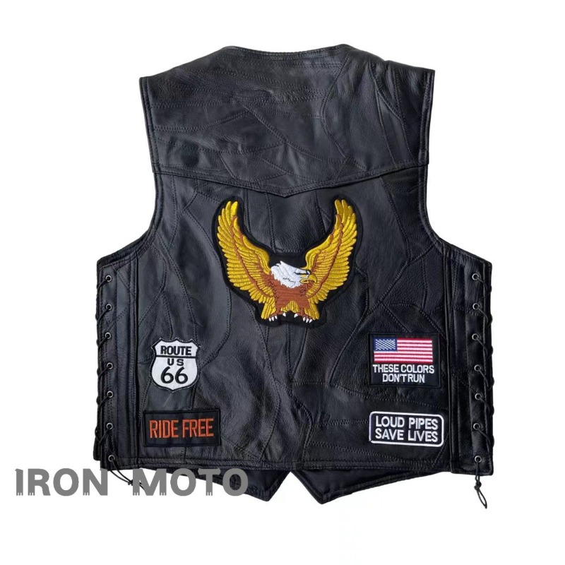 NUOVO Gilet da Moto per Uomo,  - Riding Jacket Leather recensione e prezzo