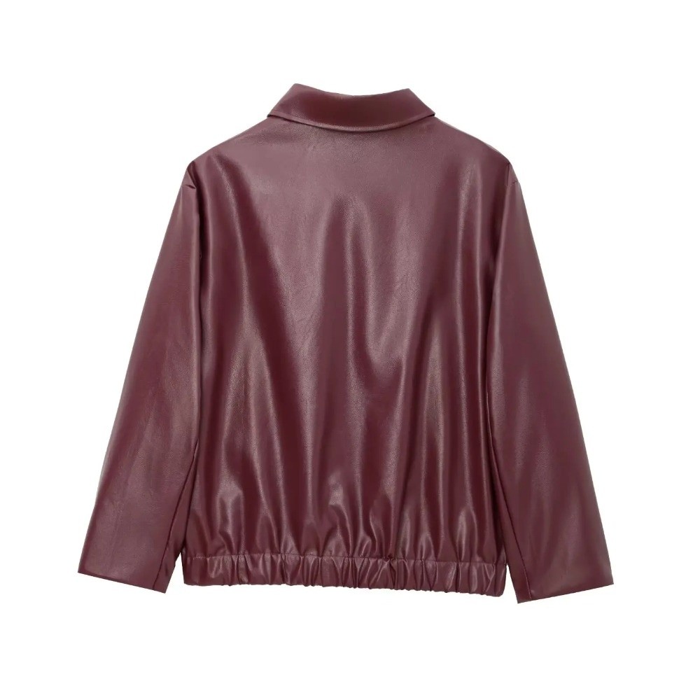 Giacca Vintage in Pelle PU Eff - Motorcycle Gear Outfit recensione e prezzo