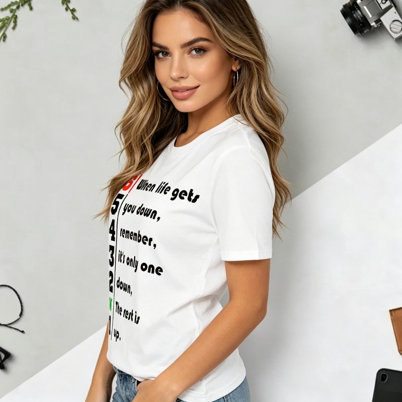 1N23456 T-shirt Grafica con Ci - Motorcycle Gear Quotes recensione e prezzo