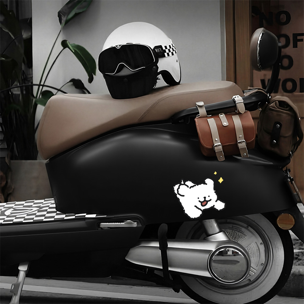Adesivo per Auto con Cane Malt - Motorcycle Gear For Dogs recensione e prezzo