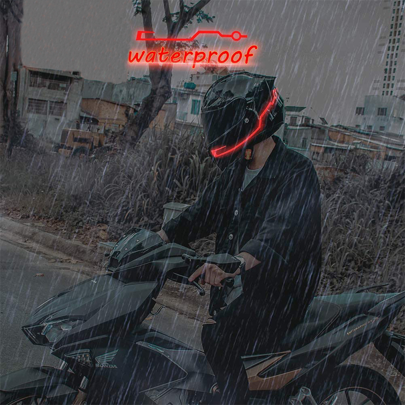 2 pz casco moto luce segnale d - Motorcycle Gear For Men recensione e prezzo