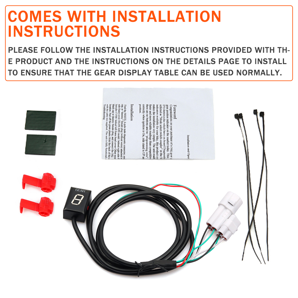 Accessori moto Indicatore di m - Gear Indicator Display recensione e prezzo