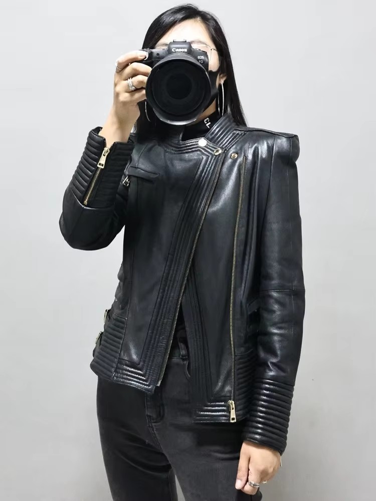 Giacca da Donna in Vera Pelle  - Riding Jacket Leather recensione e prezzo