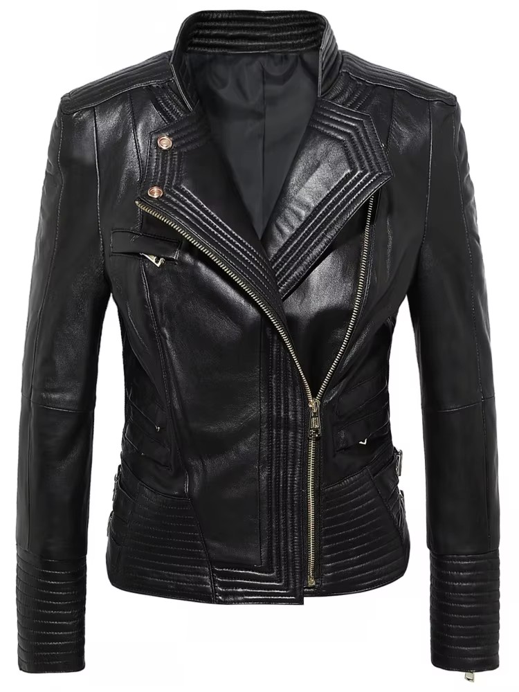 Giacca da Donna in Vera Pelle  - Riding Jacket Leather recensione e prezzo