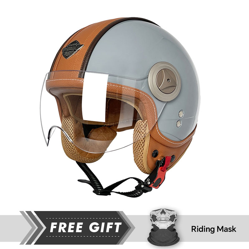 Casco da moto a faccia aperta  - Motorcycle Gear In Store recensione e prezzo