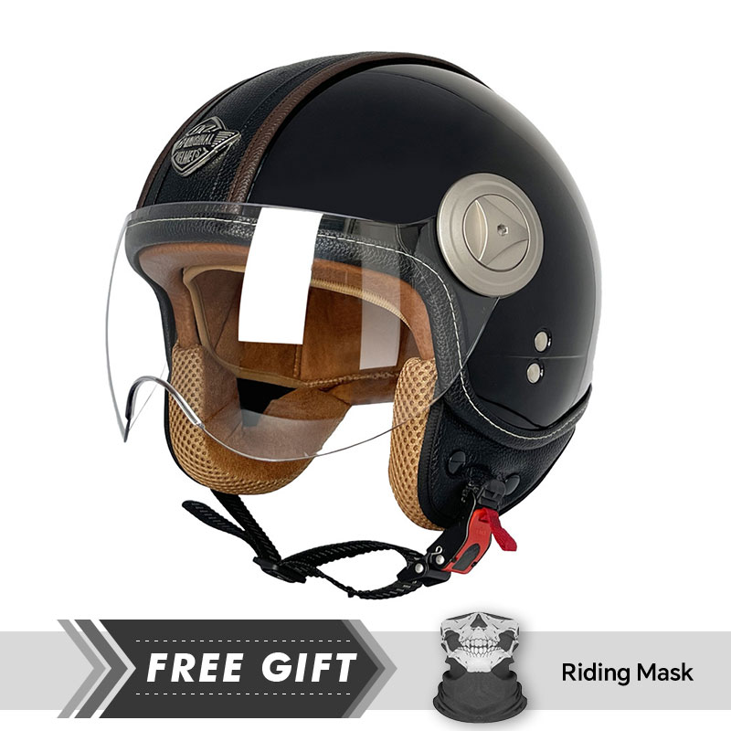 Casco da moto a faccia aperta  - Motorcycle Gear In Store recensione e prezzo