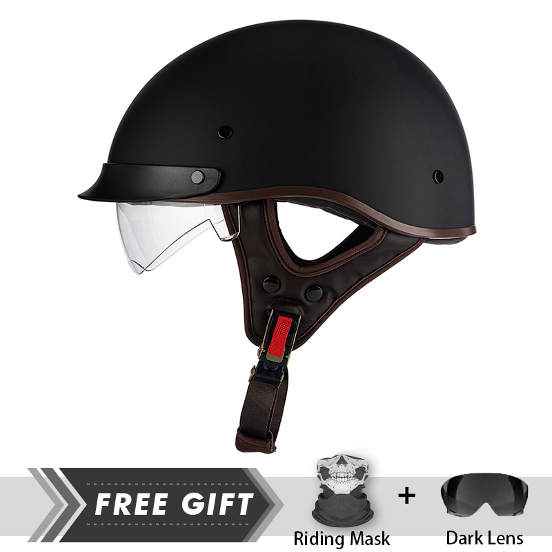 Crash Headpiece Half Face Helm - Motorcycle Gear In Store recensione e prezzo