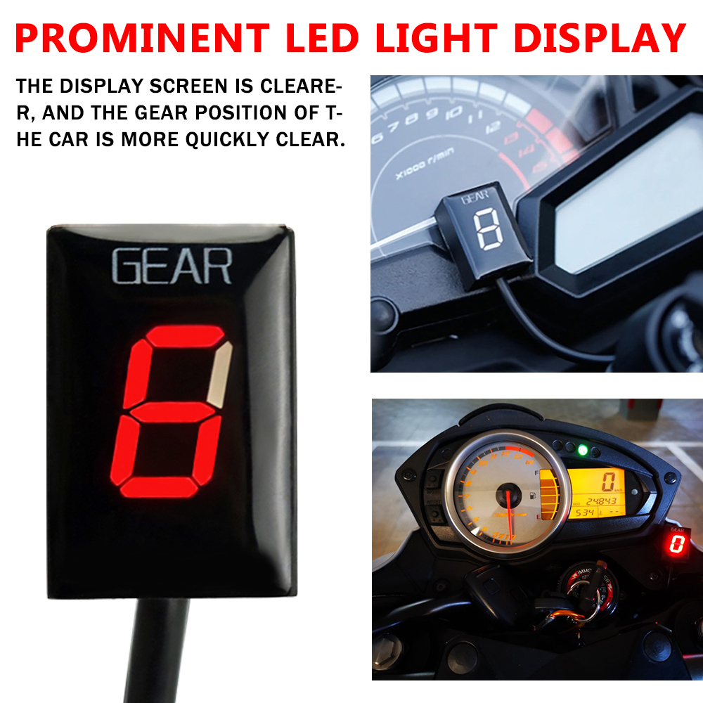 Per Kawasaki Z750 Z1000 Z-750  - Gear Indicator Display recensione e prezzo