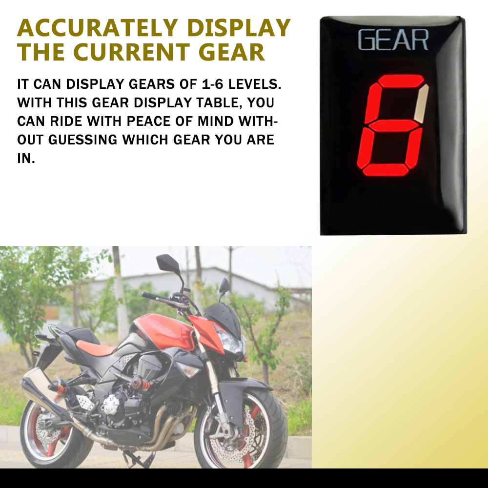 Per Kawasaki Z750 Z1000 Z-750  - Gear Indicator Display recensione e prezzo