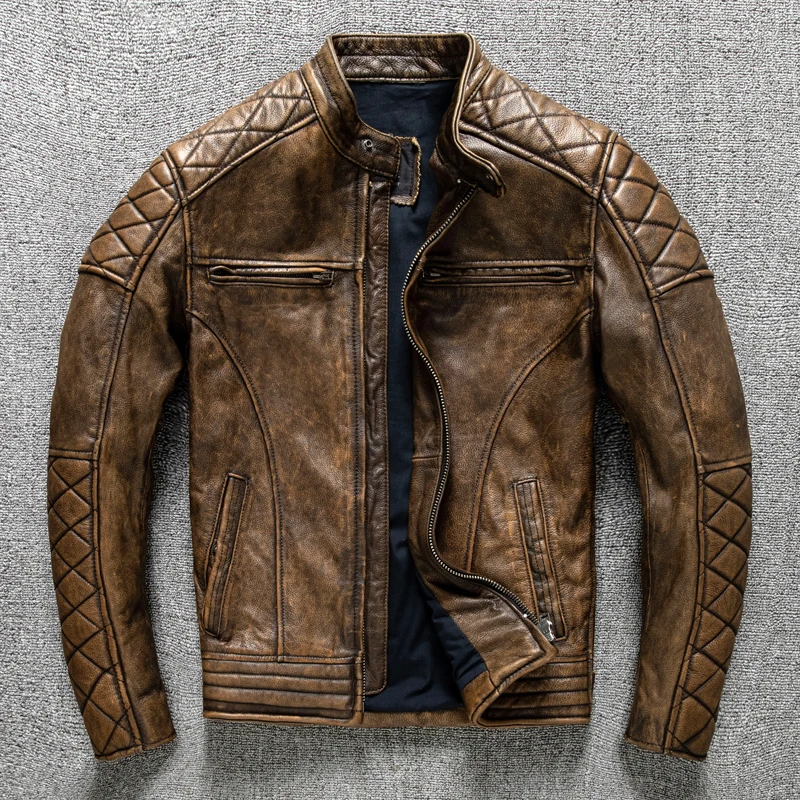 Giacca in Pelle Vintage da Uom - Riding Jacket Leather recensione e prezzo