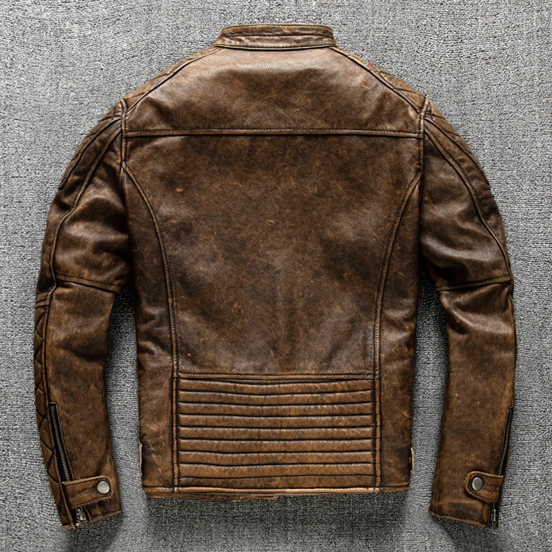 Giacca in Pelle Vintage da Uom - Riding Jacket Leather recensione e prezzo