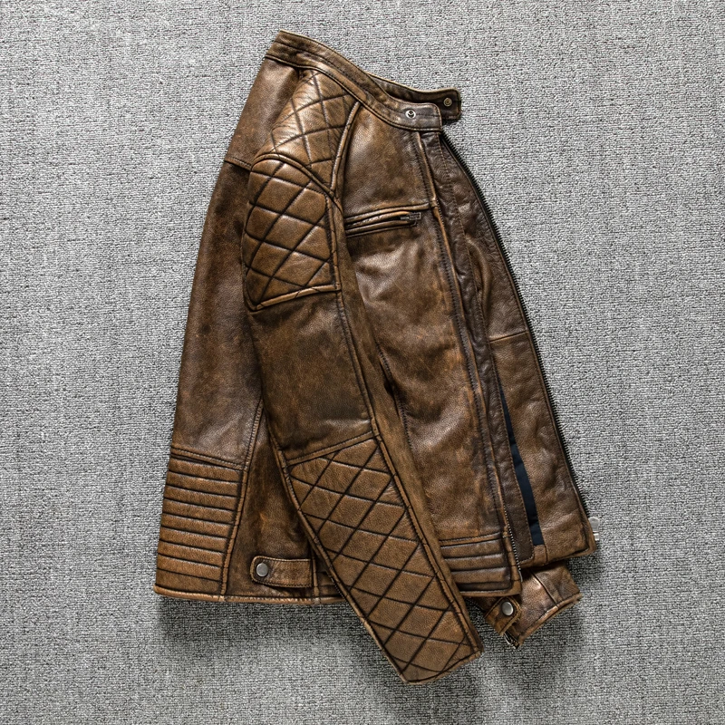 Giacca in Pelle Vintage da Uom - Riding Jacket Leather recensione e prezzo