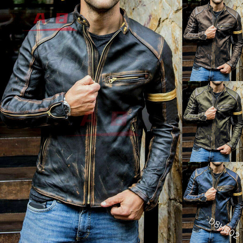 Giacca in Pelle Retrò da Motoc - Riding Jacket Leather recensione e prezzo