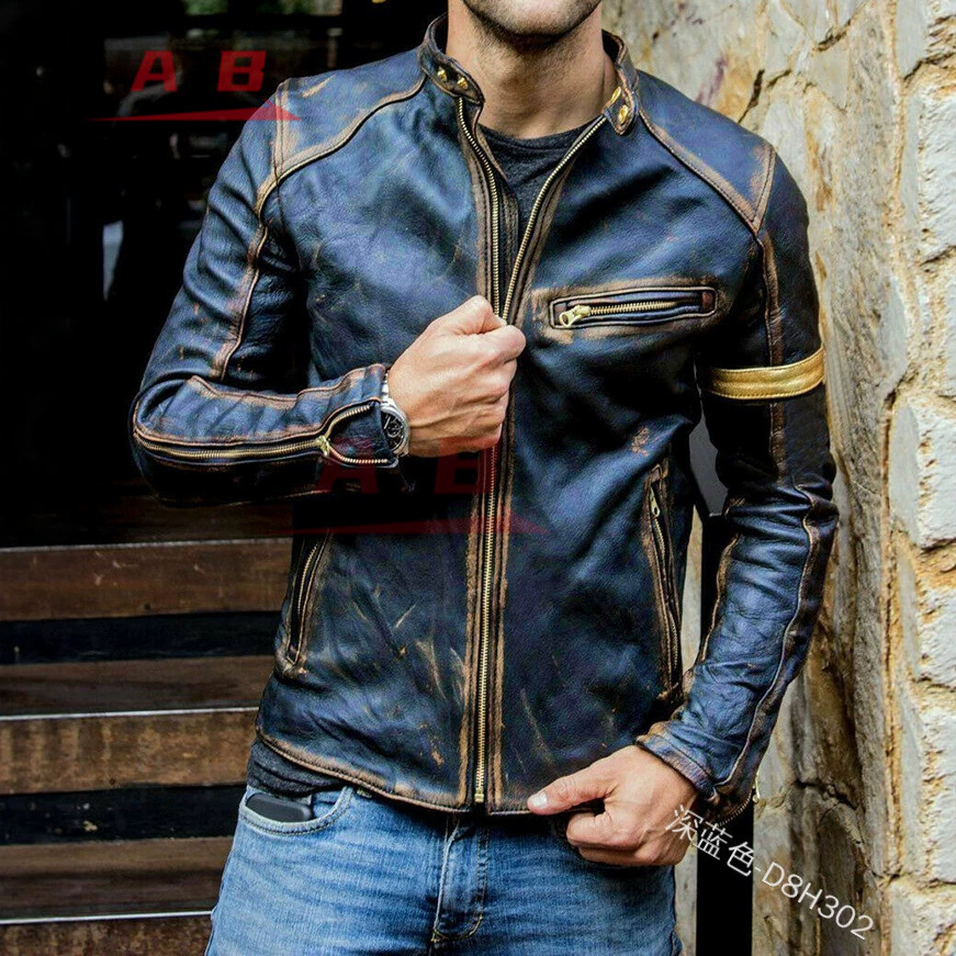Giacca in Pelle Retrò da Motoc - Riding Jacket Leather recensione e prezzo