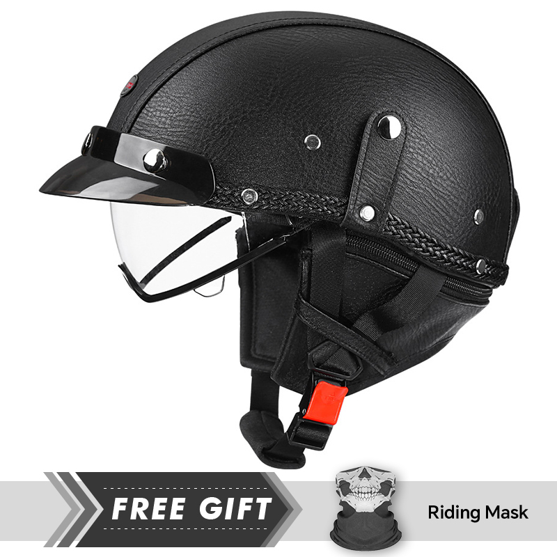Caschi da moto a mezza faccia  - Motorcycle Gear In Store recensione e prezzo