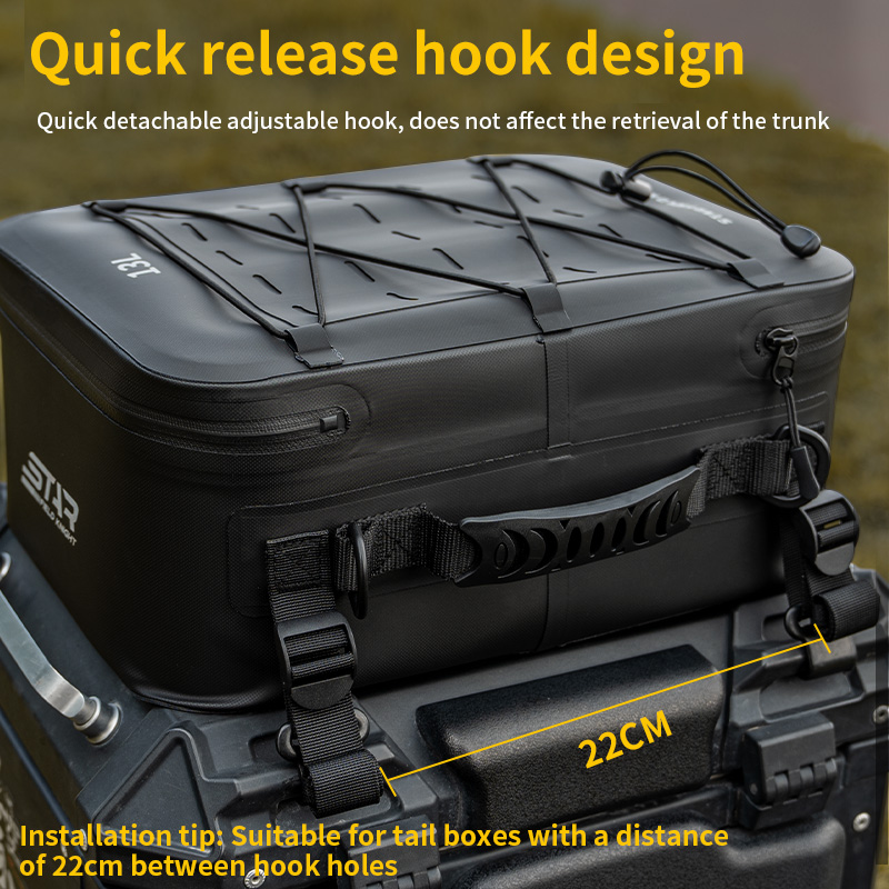 SFK Borsa da moto nera univers - Motorcycle Gear Companies recensione e prezzo