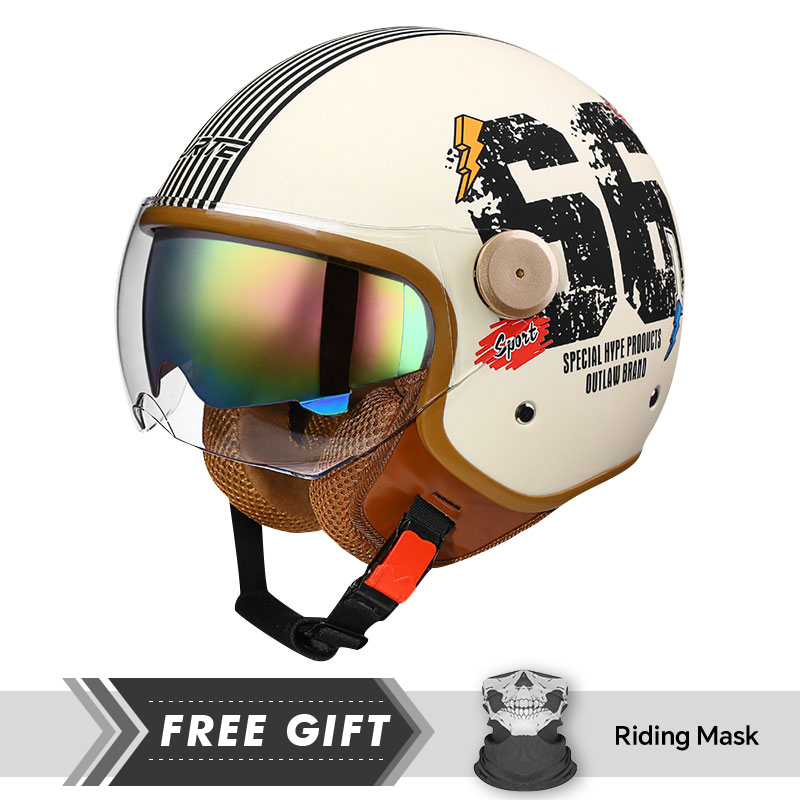 Casco aperto approvato DOT Cas - Motorcycle Gear In Store recensione e prezzo
