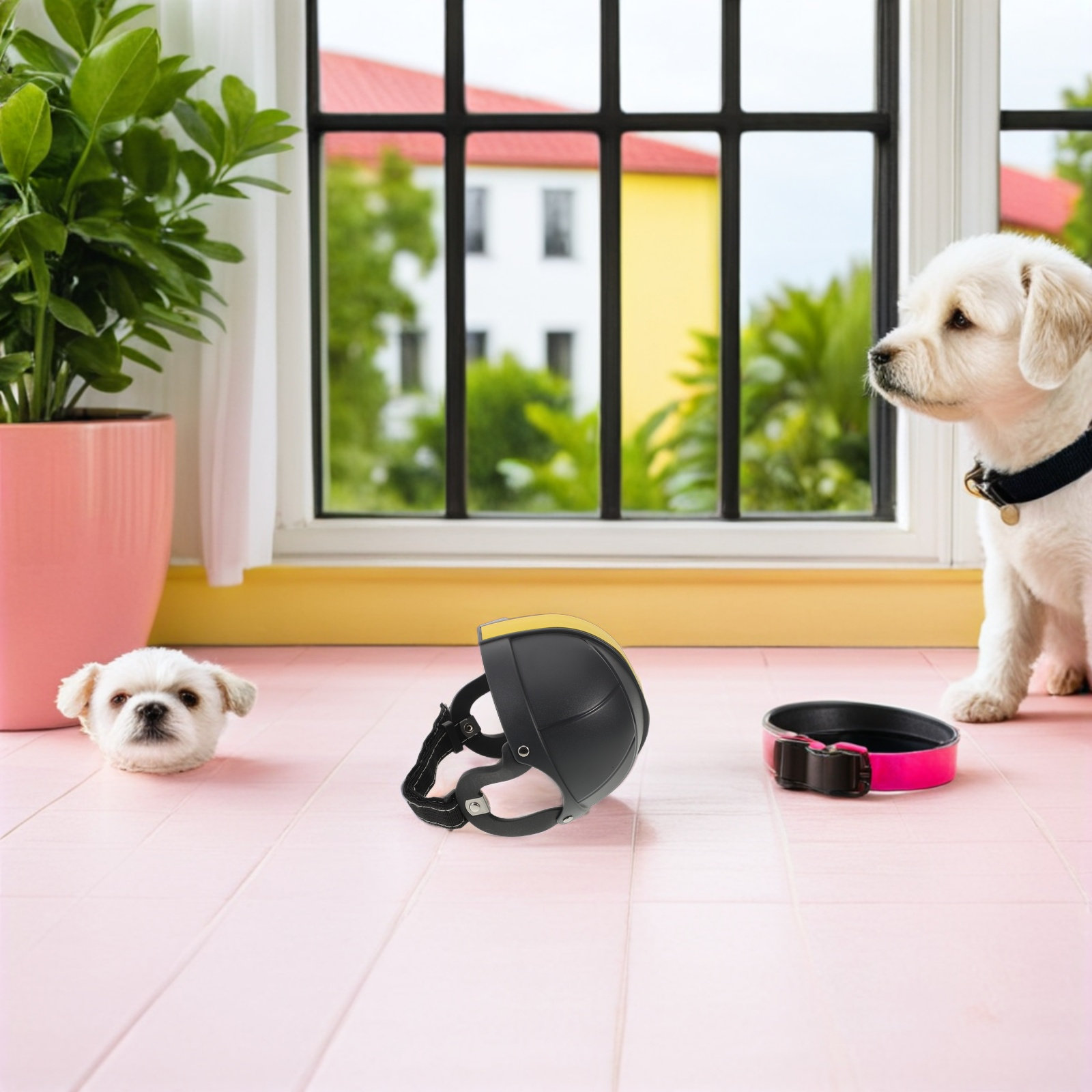 Casco di Sicurezza Regolabile  - Motorcycle Gear For Dogs recensione e prezzo