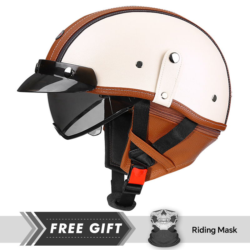 Mezzo casco da motociclista re - Motorcycle Gear In Store recensione e prezzo