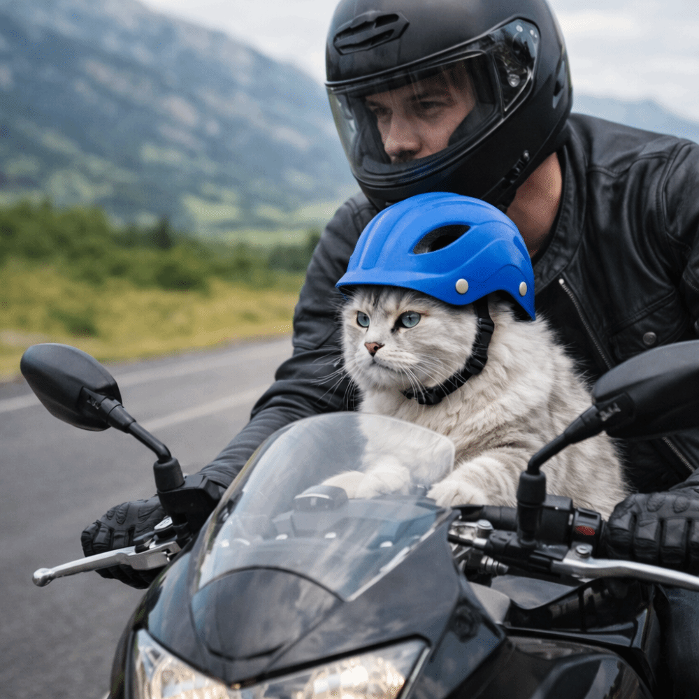 Casco per Cani Regolabile, Tin - Motorcycle Gear For Dogs recensione e prezzo
